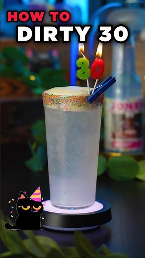 Jones Soda celebrated 30 years of serving up the best sodas, so here's a cocktail to celebrate 🥳🎂