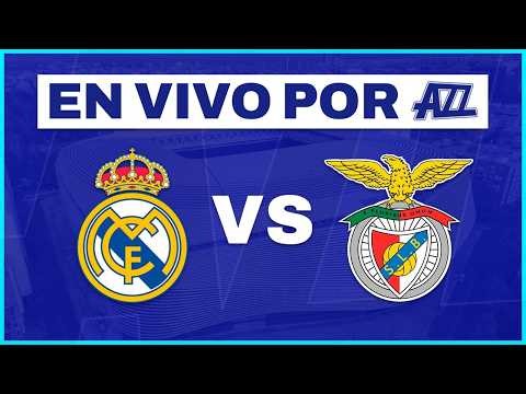 REAL MADRID VS BENFICA EN VIVO - VUELTA DE LOS PLAYOFFS DE CHAMPIONS LEAGUE POR AZZ