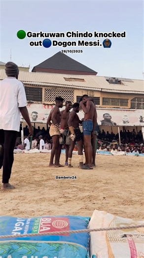 1.6M views · 5K reactions | Dogon Messi came for revenge, but he ended up getting beaten again. #ufc #dambe #viral #europe #asian #Philippines #socialmedia #trending #africa | DambeTv24 | Facebook