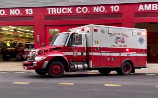 【街拍出警】华盛顿特区消防部门 响应合集
