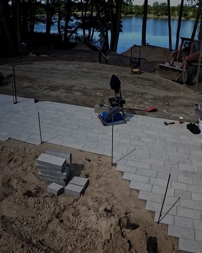 275K views · 497 reactions | Outdoor Amphitheater Terrace Design Build Journey | DIY & Crafts | Facebook