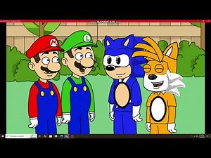 GoAnimate - Sonic and Tails Save Mario and Luigi from Bowser #goanimate #mario #sonic #luigi #tails