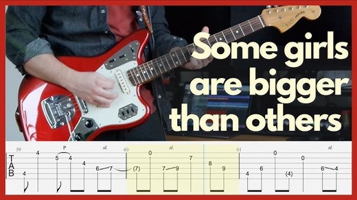 吉他翻奏 | The Smiths - Some Girls Are Bigger Than Others | by Romain CNC