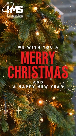 🎄✨ Merry Christmas from IMS Education! May your dreams grow brighter and your future stronger this festive season. Wishing you a healthy, peaceful & joyful Christmas 🌟📚 | IMS EDUCATION