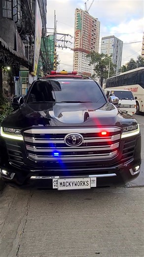 Whelen Howler Installation on Toyota LC300 ZX