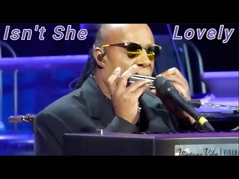 Stevie Wonder - " ISN'T SHE LOVELY " Live INDY