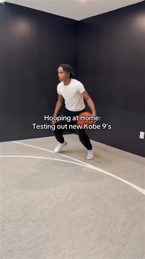 #nikepartner Timmy’s testing out new Kobe 9’s and loves them! Link in the bio #nike365 #nikeaffiliate @Nike #basketball