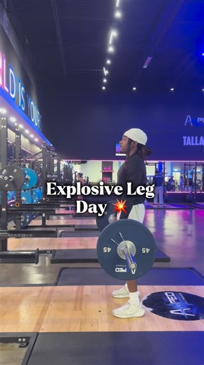 Droo 💰Ⓜ️ on Instagram: "Explosive Lower-Body Power Day 🦿 Strength + explosiveness without beating your joints up. ✔️ Workout: Hang Clean to Press — 4×4–6 Single-Leg Jump — 3×10 each leg Front Squat — 4×6–8 Kneeling Box Jumps — 3×4–6 Elevated Pistol Squat — 3×10 each leg Focus: Explosive up, soft landings, clean technique. Challenge yourself ✅ SAVE | SHARE | FOLLOW 📲 #athletictraining #legdayworkout #powertraining #famu#strengthandpower #gymathlete #love#functionalstrength#reels #health"