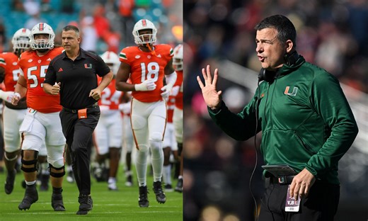 "Just play ball, man": Miami's Mario Cristobal shrugs off tampering talk; prioritizing hard work and defense over complaints