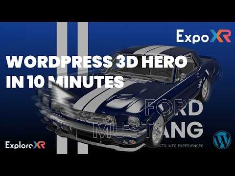 Create an Interactive 3D Hero Section in WordPress (Under 10 Minutes)