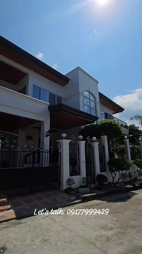 Luxurious 5-bedroom mansion with master suite, ensuite baths, maids' room, stockrooms, and 2-car park, offering opulent living in a prime location. 🔰Lot Size: 356 SQM 🔰Floor Size: 350 SQM ✅1 Master Bedroom ✅3 Bedroom with Toilet and Bath ✅Built-in Closet ✅Maid's Room with own Toilet and Bath ✅Powder Room ✅2 Storage Room ✅2-Car Carport ✨PRICE: 30,00,000 FOR MORE DETAILS AND SITE TOUR CONTACT US NOW!! Christine Emily Pantaleon Licensed Real Estate Broker 0022013 Mobile: 09177999429 ( viber/whats