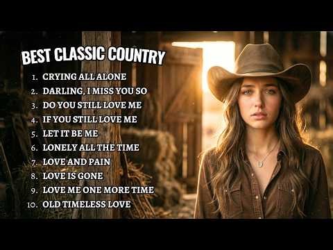 Best Classic Country 90s Love Songs | Slow & Emotional Old Country Music Collection
