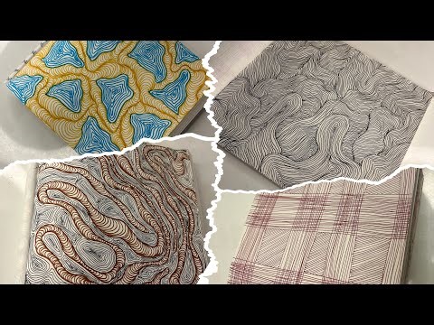 “Zentangle for Beginners | Easy Pattern Design”