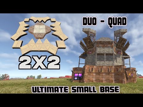 Rust - ULTIMATE SMALL BASE for Duo - Quad