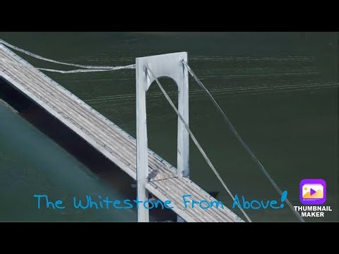 A Virtual Tour of the Bronx-Whitestone Bridge from Above (Northbound)