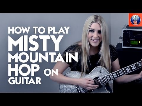 How to Play Misty Mountain Hop on Guitar - Led Zeppelin Song Lesson