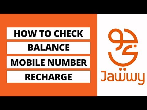 How to Check Jawwy Balance, SIM Number, Recharge & Contact Customer Care
