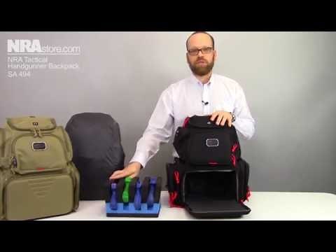 NRA Tactical Handgunner Backpack