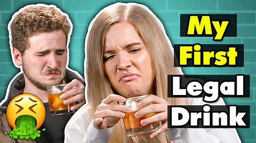 See what happened when we had 21 year olds try popular cocktails for the first time! What's your favorite drink? | People Vs Food By React