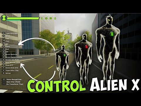 How to Use Alien X Controls & Powers in Ben 10 Galvan Game