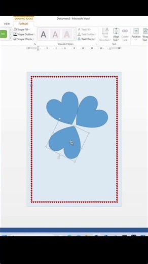 Easy Teacher’s Day Card in MS Word 🎨