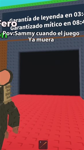 Pov: Sammy cuando el juego ya muera: #roblox #robloxfyp #stealabrainot #robaunbrairont #sammy