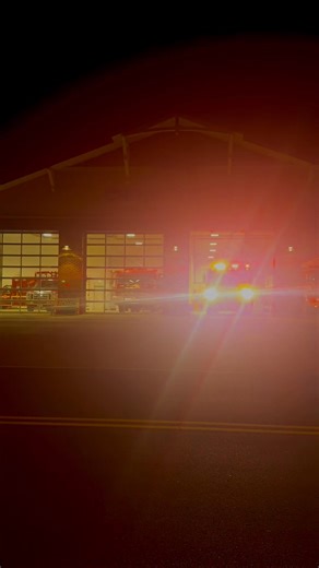 Engine 3-4 responding from quarters to a propane leak. Propane leaks may not sound dangerous but a high risk of explosion and asphyxiation if indoors adds significant risk to homeowners. In our area corrosion around the bottom of large propane tanks is common and can lead to dangerous leaks, be sure to check your tanks or have your propane or gas provider check them for you. | CHINCOTEAGUE VOLUNTEER FIRE CO.