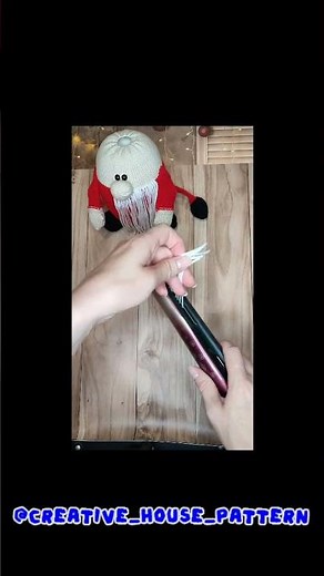 Gnome beard knitting tutorial #Shorts #diy #knitting
