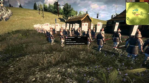 Shogun 2 Total War online battle #3 (1v1) - War drums!