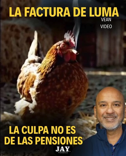 Jay Fonseca on Instagram: "EL BATATAL POLÍTICO ES EL CULPABLE - Sí, esa gente que pasquina, que trabaja para el partido, que gritan y usted cree que le hacen un favor a usted, esos que lograron con palas entrar al gobierno, esas son las pensiones Cadillac adulteradas... pero el pueblo se molesta con las uniones, cuando realmente el problema fueron los puestos gerenciales políticos y lo mismo que pasa en la AEE, pasa en todo el gobierno, solo que la JUNTA presionó para que se viera en la factura