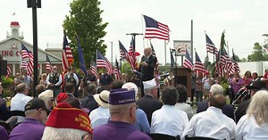 'It's a very special place': Rededication ceremony at the Russell J. Salvatore Patriots and Heroes Park