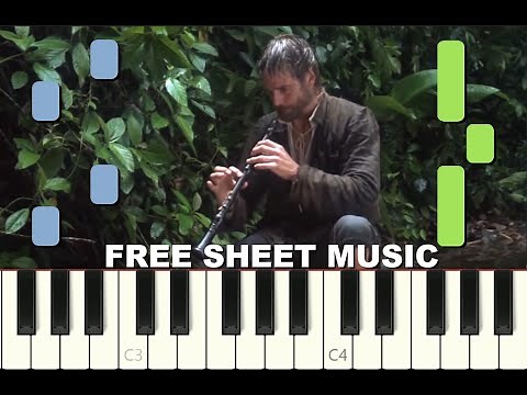 GABRIEL'S OBOE from The Mission, EASY Piano Tutorial with free Sheet Music (pdf)