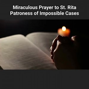 Miracle Prayer | Blessed Virgin Mary