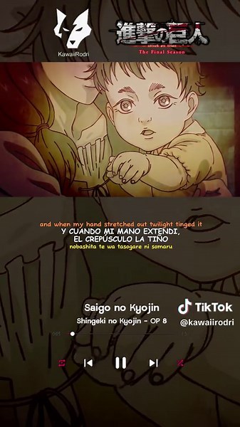 Shingeki No Kyojin OP 8 | Saigo no Kyojin