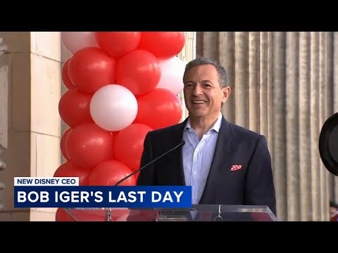 Bob Iger marks final day as CEO of the Walt Disney Company