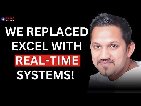 The Finance Transformation for CFOs to Replace Excel with Aimplan and Power BI with Manoj Jain