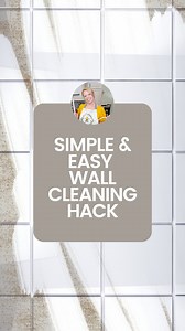 The FASTEST way to clean your walls! No more bucket and mop! #clutterbug #springcleaninghacks #springcleaning2024 | ClutterBug