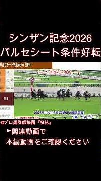 Shinzan Memorial 2026 All-Horse Analysis | Barcecito's Winning Points Explained