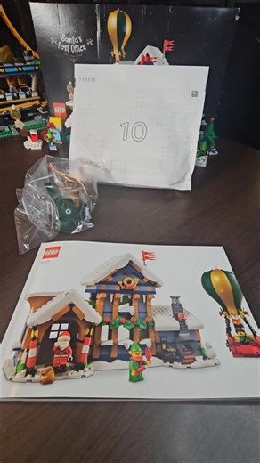 Lego Santa's Post Office 10399 Final Bag 10 #lego #santa #christmas #postoffice #short