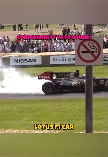F1 VS Formula E SOUND COMPARISON! #shorts #f1 #formulae #race #funny #automobile #wow #memes