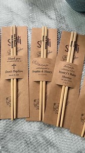 Personalized Bamboo Chopsticks, Wedding Favors for Guests, Bulk Chopsticks, Custom Engraved Chopsticks, Chopstick Holder, Asian Party Favor. - Etsy