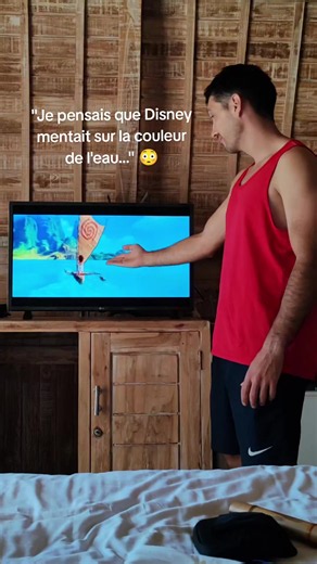 Je pensais que Disney mentait sur la couleur de l’eau… jusqu’à ce qu’on arrive en Polynésie Française 🇵🇫🌊 Quand on regarde le film Vaiana / Moana, on pourrait croire que les couleurs du lagon sont exagérées : l’eau turquoise irréelle, les dégradés de bleu, les récifs coralliens visibles à travers l’eau… Tout semble presque trop beau pour être vrai. Et pourtant, en arrivant ici, on a compris que Disney n’avait rien exagéré Dans certaines îles de Polynésie comme Bora Bora, Moorea ou Tahiti, le 
