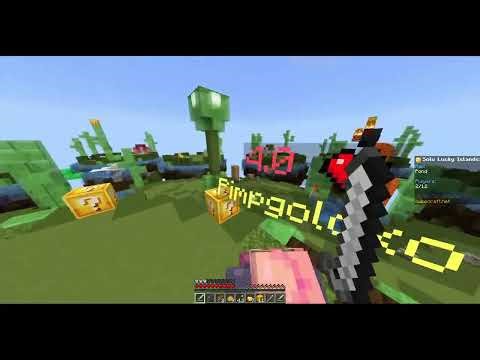 Minecraft Bedrock Lucky Block Islands Gameplay 11