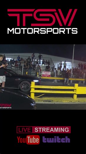 Wild Mustang Moment 🐎💥 Mustang fought for traction all the way down the track, spinning hard before slamming right into the wall. Thankfully, the driver walked away safely, but the crowd held their breath on this one! #TSVmotorsports #MustangMadness #DragRacingLife #EighthMileThrills #CloseCall #RaceDayDrama #TrackSafetyFirst #DragRacingAddict #CrowdGaspMoment #MotorsportsMadness #HighHorsepower #StreetCarAction #RaceNightVibes #DragLifeForever #PowerOverControl #TrackDayIntensity #StraightLin