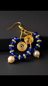 30K views · 722 reactions | DIY Crystal Earrings | Elegant & Sparkling Jewellery Design ✨ #jewellery #earring #trending #crystals #shorts #earrings #jewelry #diy | Beads & Beyond | Facebook