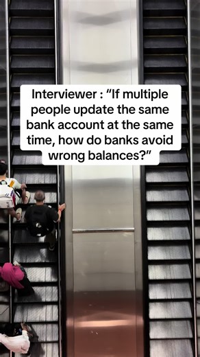 Day 30/365 follow for more such content . . This is a classic concurrency problem. When multiple threads or users access the same data at the same time, you can end up with wrong or out-of-order results. . . There are multiple ways systems handle this, depending on scale and performance needs. 1️⃣ Database-level control “Databases can lock the data while it’s being updated, so only one request modifies it at a time. This is usually done using transactions and row-level locks. 2️⃣ Application-lev