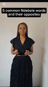 Learning Ndebele is fun and easy when you know opposites! Here are five common words and their opposites to boost your vocabulary. 1️⃣ Sukuma - Stand up Hlala. - Sit down 2️⃣ Lala - Sleep Vuka- wake up 3️⃣Khala - Cry Hleka - laugh 4️⃣ Phangisa - hurry up Phuza - slow down 5️⃣ Thaba - Be happy Zonda - Be Angry Leave a 👍 if you like this! | Learn Zim Ndebele