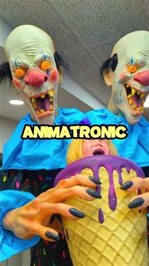 This animatronic went rogue and spoke gibberish, I'm shook | #short #youtubeshort