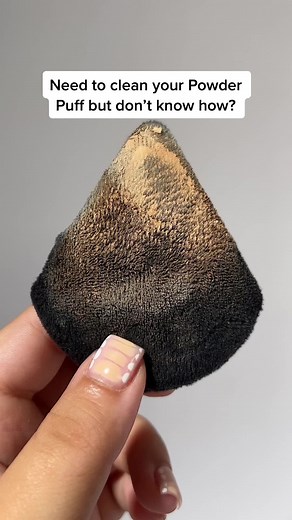 Quick and Easy Powder Puff Cleaning in 60 Seconds