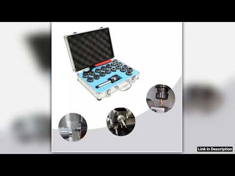 18PCS MT3 ER32 Milling Machine Collet Chuck Set Spanner With BOX Aluminum Alloy Spring Steel for CN